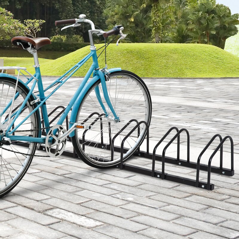 outdoor bike parking rack